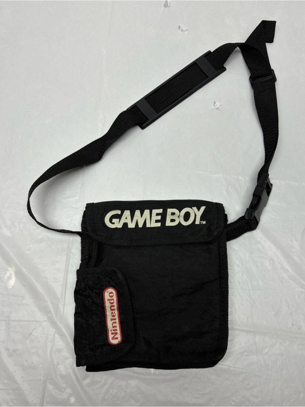 Nintendo Gameboy Travel Carrying Case Bag With Strap Game Boy Black Bag B4